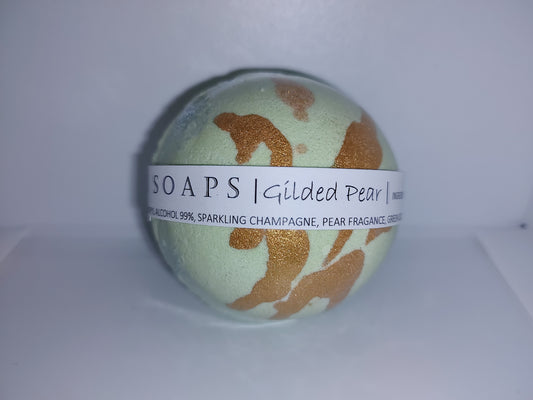 Gilded Pear Bath Bomb